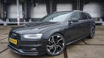 Zwart Occasion 2017 Audi A4 Sport Stationwagen | € 9.995 (Goede deal)