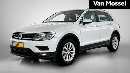 Wit Gebruikt 2019 VW Tiguan Comfortline SUV | € 21.900 (Super prijs)