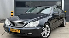 Zwart (metallic) Gebruikt 2000 Mercedes S320 Sedan | € 4.199 (Super prijs)