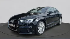 Zwart Gebruikt 2019 Audi A3 S-Line Sedan | € 19.950 (Eerlijke prijs)