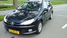 Zwart Gebruikt 2005 Peugeot 206 Stationwagen | € 999 (Eerlijke prijs)