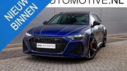 Blauw Occasion 2021 Audi RS6 Advanced Stationwagen | € 129.990 (Eerlijke prijs)