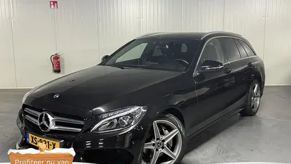 Zwart Gebruikt 2018 Mercedes C200 Sport Edition Stationwagen | € 20.950 (Eerlijke prijs)