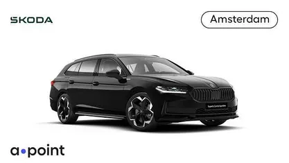 Zwart Nieuw 2025 Skoda Superb Business Line Stationwagen | € 53.949 (Eerlijke prijs)