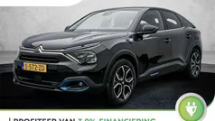Zwart, metallic lak Gebruikt 2023 Citroën e-C4 Shine SUV | € 21.400 (Eerlijke prijs)