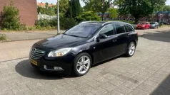 Zwart Gebruikt 2009 Opel Insignia Cosmo Stationwagen | € 2.900 (Super prijs)