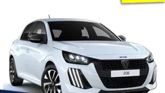 Wit Nieuw 2025 Peugeot 208 Style Hatchback | € 25.888 (Super prijs)