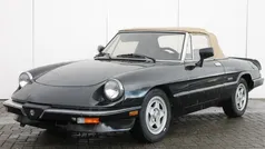 Zwart Gebruikt 1987 Alfa Romeo Spider Cabriolet | € 9.990