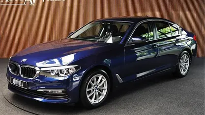 Blauw Occasion 2018 BMW 530 Sedan | € 23.950 (Super prijs)