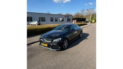 Zwart Gebruikt 2016 Mercedes C220 Edition 1 Coupé | € 22.999 (Eerlijke prijs)
