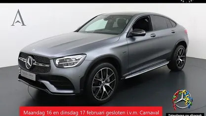 Occasion Mercedes GLC300e AMG 2021 Grijs Coupé