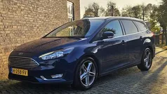 Blauw Gebruikt 2015 Ford Focus Titanium Stationwagen | € 8.450 (Eerlijke prijs)