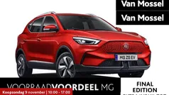 Rood Nieuw 2025 MG ZS Comfort Sedan | € 26.995 (Eerlijke prijs)