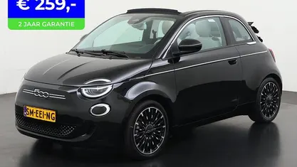 Zwart Gebruikt 2022 Fiat 500C La Prima Cabriolet | € 20.490 (Eerlijke prijs)