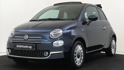 Occasion Fiat 500C 69 PK (50 kW) 2023 Blauw (metallic) Cabriolet