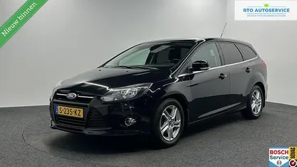 Zwart Occasion 2013 Ford Focus Titanium Stationwagen | € 5.750 (Eerlijke prijs)