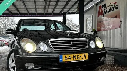 Zwart Occasion 2003 Mercedes E200 Avantgarde Sedan | € 3.799 (Goede deal)