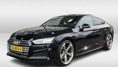 Zwart Gebruikt 2019 Audi A5 Sportback S-Line Hatchback | € 30.950 (Super prijs)