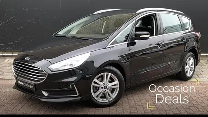 Zwart Gebruikt 2021 Ford S-MAX Titanium MPV | € 29.935 (Super prijs)