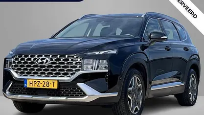 Zwart Occasion 2024 Hyundai Santa Fe Comfort SUV | € 42.490 (Eerlijke prijs)