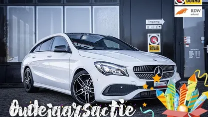 Wit Occasion 2017 Mercedes CLA180 Shooting Brake AMG Stationwagen | € 18.990 (Eerlijke prijs)