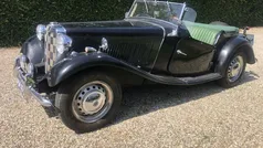 Zwart Gebruikt 1953 MG TD Cabriolet | € 17.500