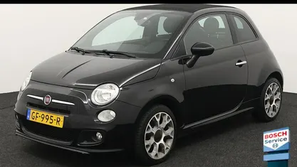 Occasion Fiat 500C 82 PK (60 kW) 2015 Zwart Cabriolet