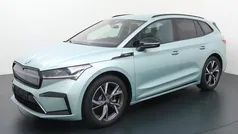 Zilver, metallic lak Nieuw 2024 Skoda Enyaq iV SportLine SUV | € 43.840 (Goede deal)