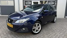 Blauw, metallic lak Gebruikt 2011 Seat Ibiza ST Sport Stationwagen | € 3.945 (Goede deal)