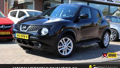 Zwart (metallic) Occasion 2012 Nissan Juke Acenta+ SUV | € 7.450 (Eerlijke prijs)