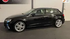 Zwart Gebruikt 2018 Audi A3 Sportback Sport Hatchback | € 14.995 (Eerlijke prijs)
