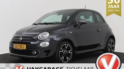 Zwart Occasion 2019 Fiat 500 Sport Hatchback | € 9.399 (Eerlijke prijs)