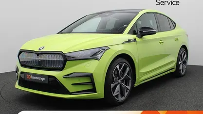 Groen Gebruikt 2022 Skoda Enyaq iV RS SUV | € 37.900 (Eerlijke prijs)