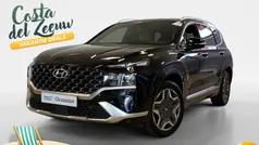 Zwart Gebruikt 2021 Hyundai Santa Fe Premium SUV | € 33.850 (Eerlijke prijs)