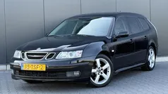 Zwart Gebruikt 2007 Saab 9-3 Vector Stationwagen | € 2.995 (Super prijs)