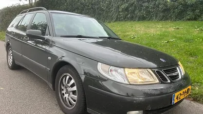 Occasion Saab 9-5 Linear 185 PK (136 kW) 2004 Groen Stationwagen
