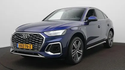 Blauw Gebruikt 2021 Audi Q5 Sportback Basis SUV | € 44.995 (Eerlijke prijs)