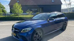 Blauw Gebruikt 2021 Mercedes C300 AMG Stationwagen | € 27.900 (Goede deal)