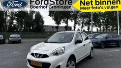 Wit Gebruikt 2015 Nissan Micra Visia Hatchback | € 4.450 (Eerlijke prijs)