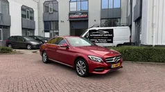 Rood Gebruikt 2014 Mercedes C180 Ambition Sedan | € 15.995 (Eerlijke prijs)