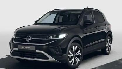 Zwart Nieuw 2025 VW T-Cross Edition SUV | € 35.795 (Eerlijke prijs)