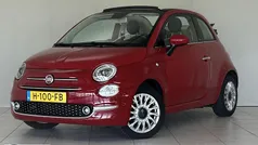 Rood Gebruikt 2020 Fiat 500C Lounge Cabriolet | € 14.200 (Eerlijke prijs)