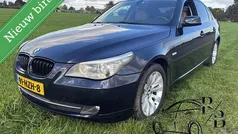 Blauw Gebruikt 2009 BMW 520 Exclusive Sedan | € 4.999 (Super prijs)