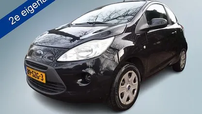 Zwart (metallic) Occasion 2012 Ford Ka Cool & Sound Edition Hatchback | € 2.750 (Eerlijke prijs)