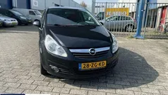 Zwart Gebruikt 2008 Opel Corsa Enjoy Stationwagen | € 1.200 (Super prijs)