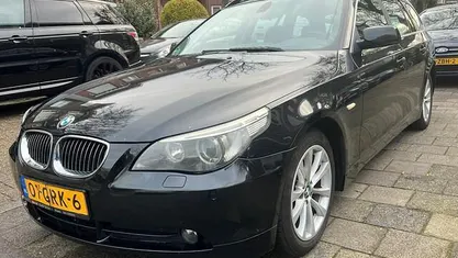 Zwart Gebruikt 2007 BMW 523 Executive Stationwagen | € 2.950 (Eerlijke prijs)