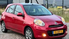 Rood Gebruikt 2012 Nissan Micra S Hatchback | € 3.250 (Goede deal)