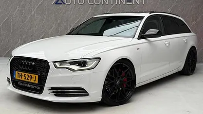 Occasion Audi A6 S-Line 299 PK (219 kW) 2012 Wit Stationwagen