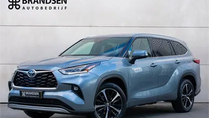 Blauw Occasion 2021 Toyota Highlander Premium SUV | € 43.900 (Eerlijke prijs)