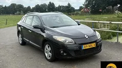 Zwart Gebruikt 2010 Renault Mégane GrandTour Stationwagen | € 3.299 (Eerlijke prijs)